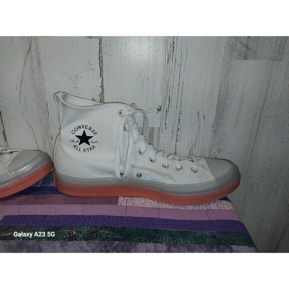 Converse Chuck Taylor CTAS CX Hi Sneaker WHITE MANGO 167807C Men's 13 - Picture 6 of 11